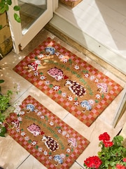 Cath Kidston Red Hedgehog Doormat - Image 2 of 5