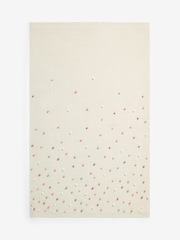 Cath Kidston Pink Pom Pom Crochet Knitted Throw - Image 5 of 7