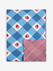 Cath Kidston Gingham Ροζ Πλεκτό ριχτό - Εικόνα 5 από 6