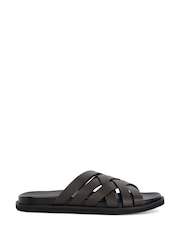 Dune London Brown Iddris Smart Sandals - Image 1 of 5