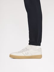 Fred Perry White Tennis Shoe Leather/Suede Trainers - Image 1 of 5
