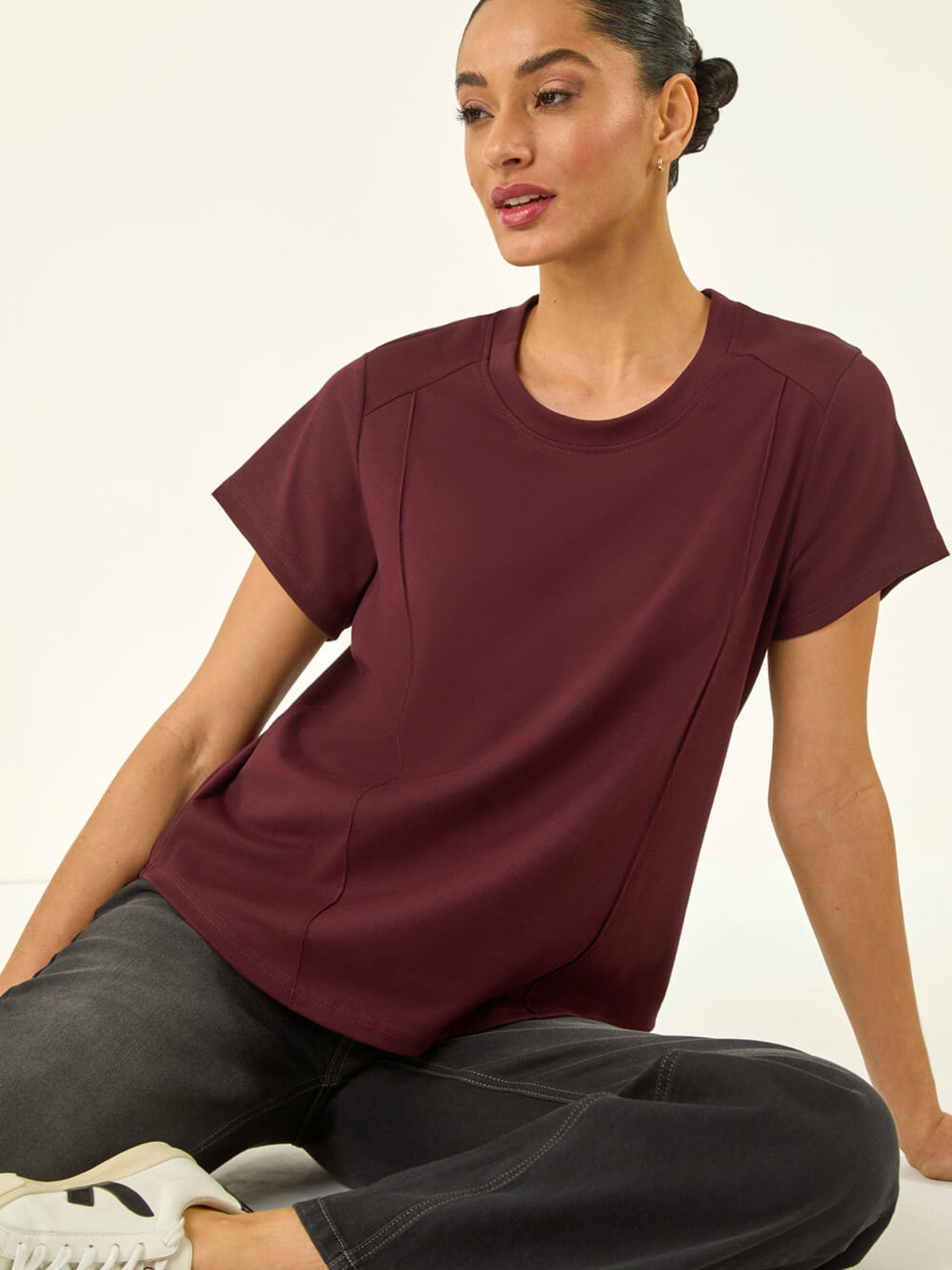 Buy Roman Red Premium Stretch T-Shirt from the Next UK online shop