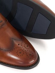 Dune London Brown Shaay Brogues - Image 5 of 6