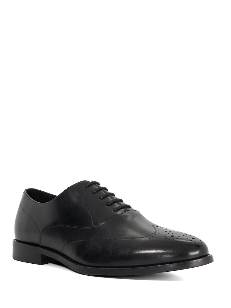 Dune London Black Shaay Brogues - Image 2 of 6