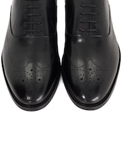 Dune London Black Shaay Brogues - Image 5 of 6