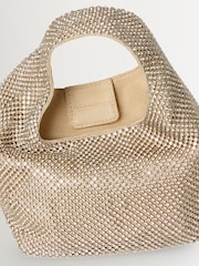 Loeffler Randall Gold Kenzie Gold Diamante Mini Bucket Bag - Image 3 of 5