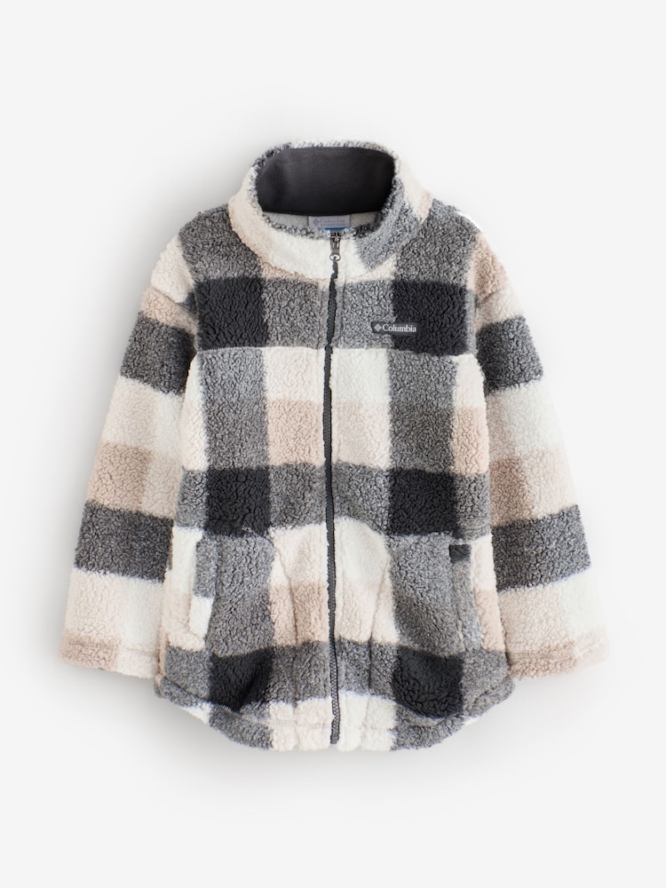 Columbia Cream West Bend™ Printed Full Zip Fleece - Image 1 of 1