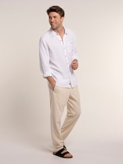 Brakeburn White Tarbert Shirt - Image 4 of 6