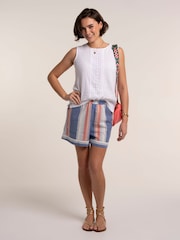 Brakeburn Blue Constanza Beach Shorts - Image 1 of 6