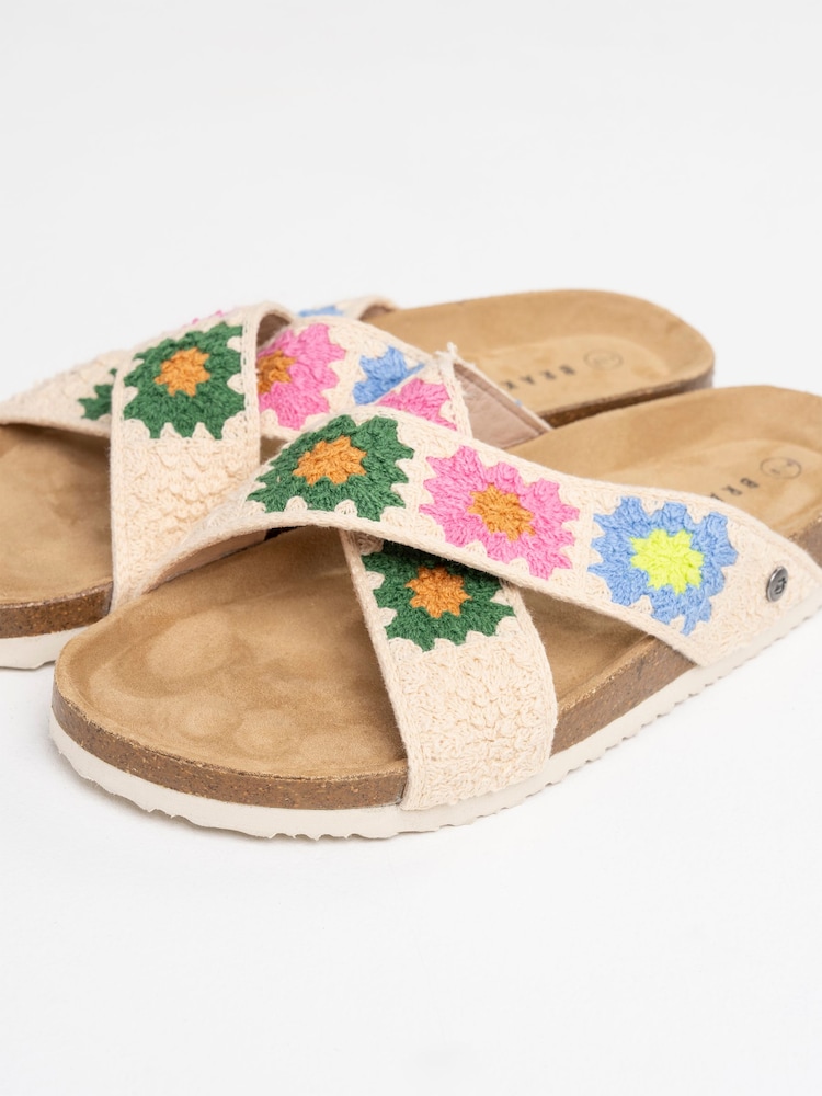 Brakeburn Natural Winfrith Sandals - Image 2 of 4 Brakeburn Natural Winfrith Sandals - Image 2 of 4