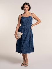 Brakeburn Blue Mari Dress - Image 1 of 6
