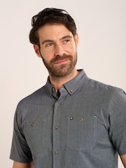 Brakeburn Grey Oakenshaw Shirt - Image 3 of 6