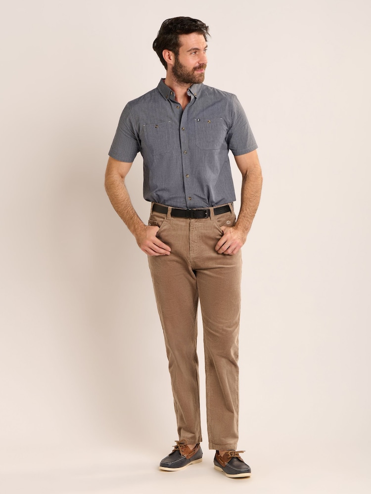 Brakeburn Grey Oakenshaw Shirt - Image 6 of 6 Brakeburn Grey Oakenshaw Shirt - Image 6 of 6