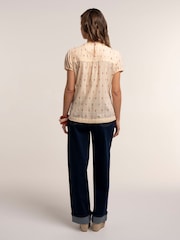 Brakeburn Cream Luna Blouse - Image 2 of 6