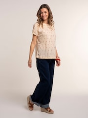 Brakeburn Cream Luna Blouse - Image 6 of 6
