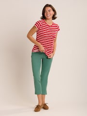 Brakeburn Red Coastline T-Shirt - Image 2 of 6