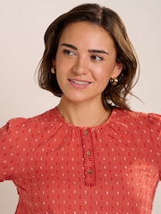 Brakeburn Brown Shingle Blouse - Image 5 of 6