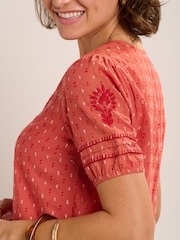 Brakeburn Brown Shingle Blouse - Image 6 of 6