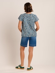 Brakeburn Blue Beau Bubble Blouse - Image 2 of 6