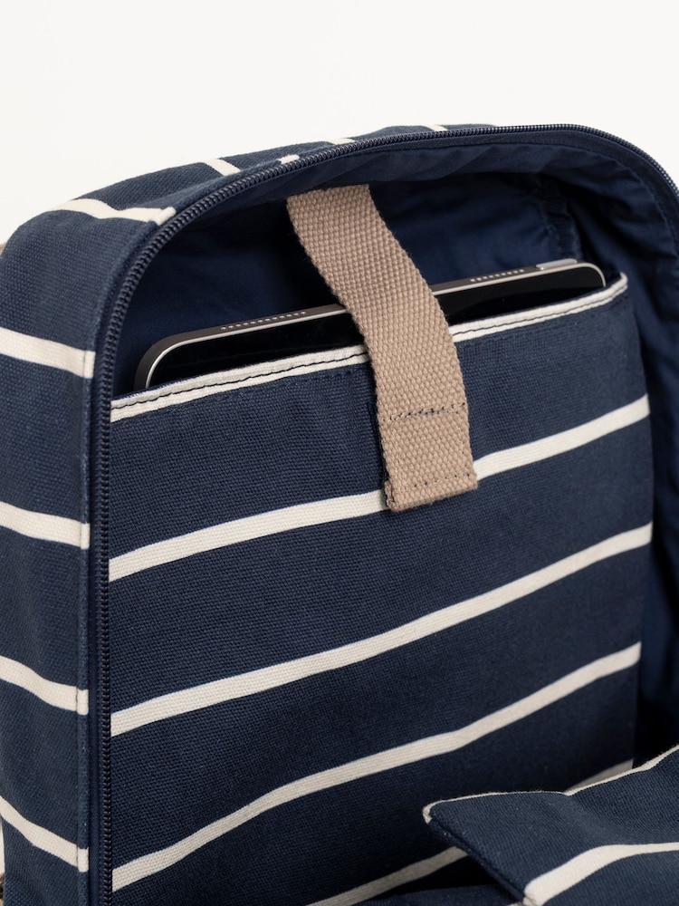 Brakeburn Blue Classic Backpack - Image 6 of 6