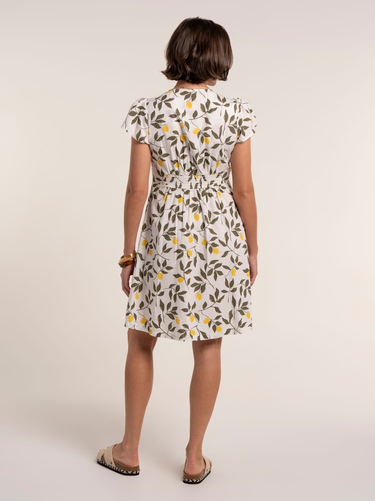 Brakeburn Cream Renata Dress - Image 2 of 6 Brakeburn Cream Renata Dress - Image 2 of 6