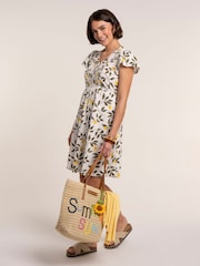 Brakeburn Cream Renata Dress - Image 4 of 6