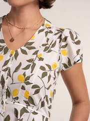 Brakeburn Cream Renata Dress - Image 5 of 6