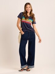 Brakeburn Blue Marine T-Shirt - Image 4 of 6