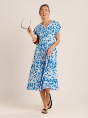 Brakeburn Blue Ranieli Dress - Image 4 of 6