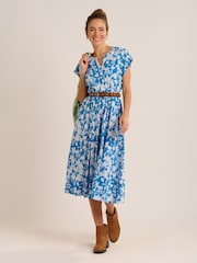 Brakeburn Blue Ranieli Dress - Image 6 of 6