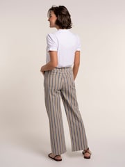 Brakeburn Blue Stripe Straight Leg Jeans - Image 2 of 6