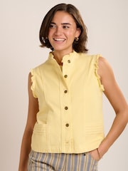 Brakeburn Yellow Mariposa Waistcoat - Image 3 of 6