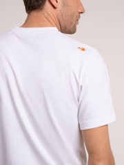 Brakeburn White Pelham T-Shirt - Image 5 of 6