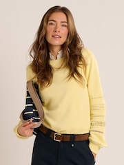 Brakeburn Yellow Char Crew Neck Sweatshirt - Image 1 of 6