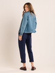 Brakeburn Blue Blake Turn Up Trousers - Image 2 of 6