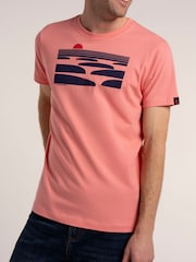 Brakeburn Pink Oxendon T-Shirt - Image 3 of 6