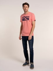 Brakeburn Pink Oxendon T-Shirt - Image 4 of 6