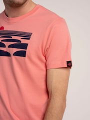 Brakeburn Pink Oxendon T-Shirt - Image 6 of 6