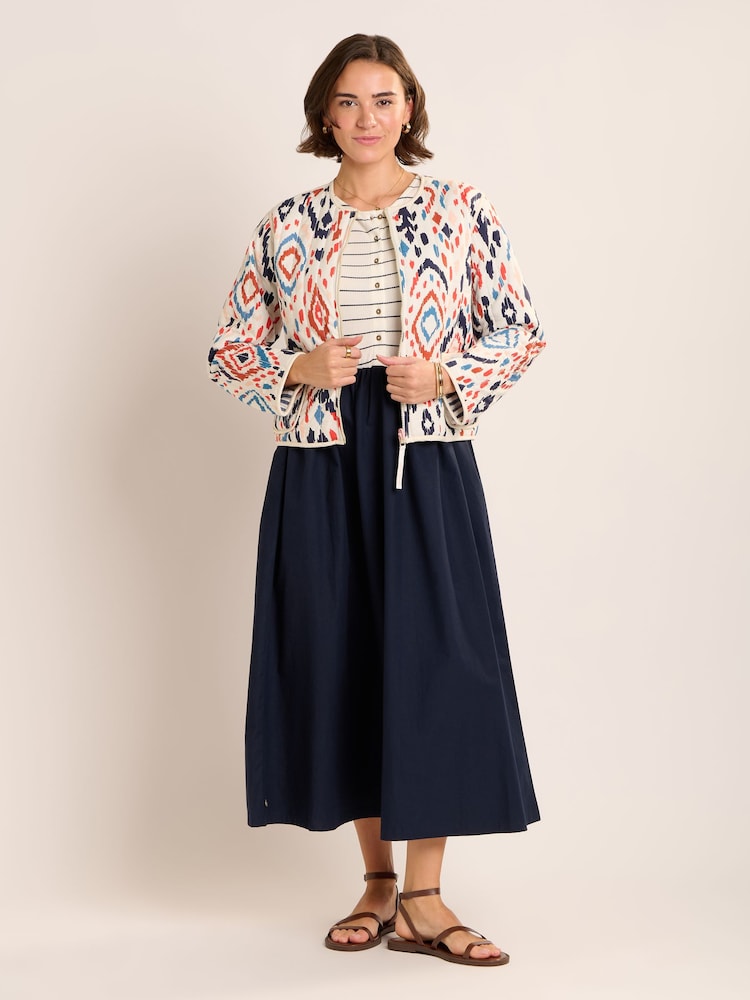 Brakeburn Blue Sesasi Reversible Jacket - Image 2 of 6 Brakeburn Blue Sesasi Reversible Jacket - Image 2 of 6