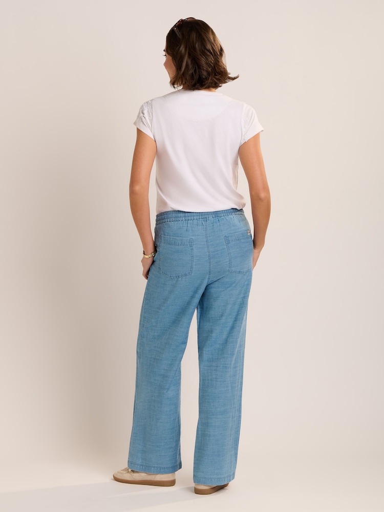 Brakeburn Blue Copacabana Trousers - Image 2 of 6