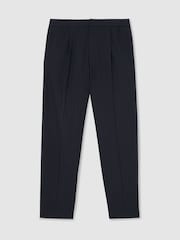 Reiss Sidney Stripe Tapered Pleated Trousers - Imagen 2 de 6