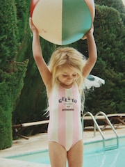 Konges Sløjd Pink Pomia Swimsuit - Image 1 of 13