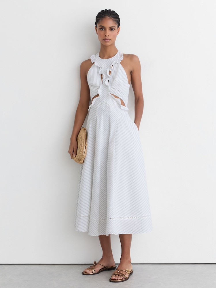 Reiss White Dress - Image 1 of 7