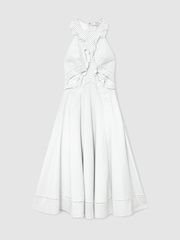 Reiss White Dress - Image 2 of 7