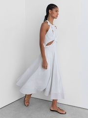 Reiss White Dress - Image 4 of 7