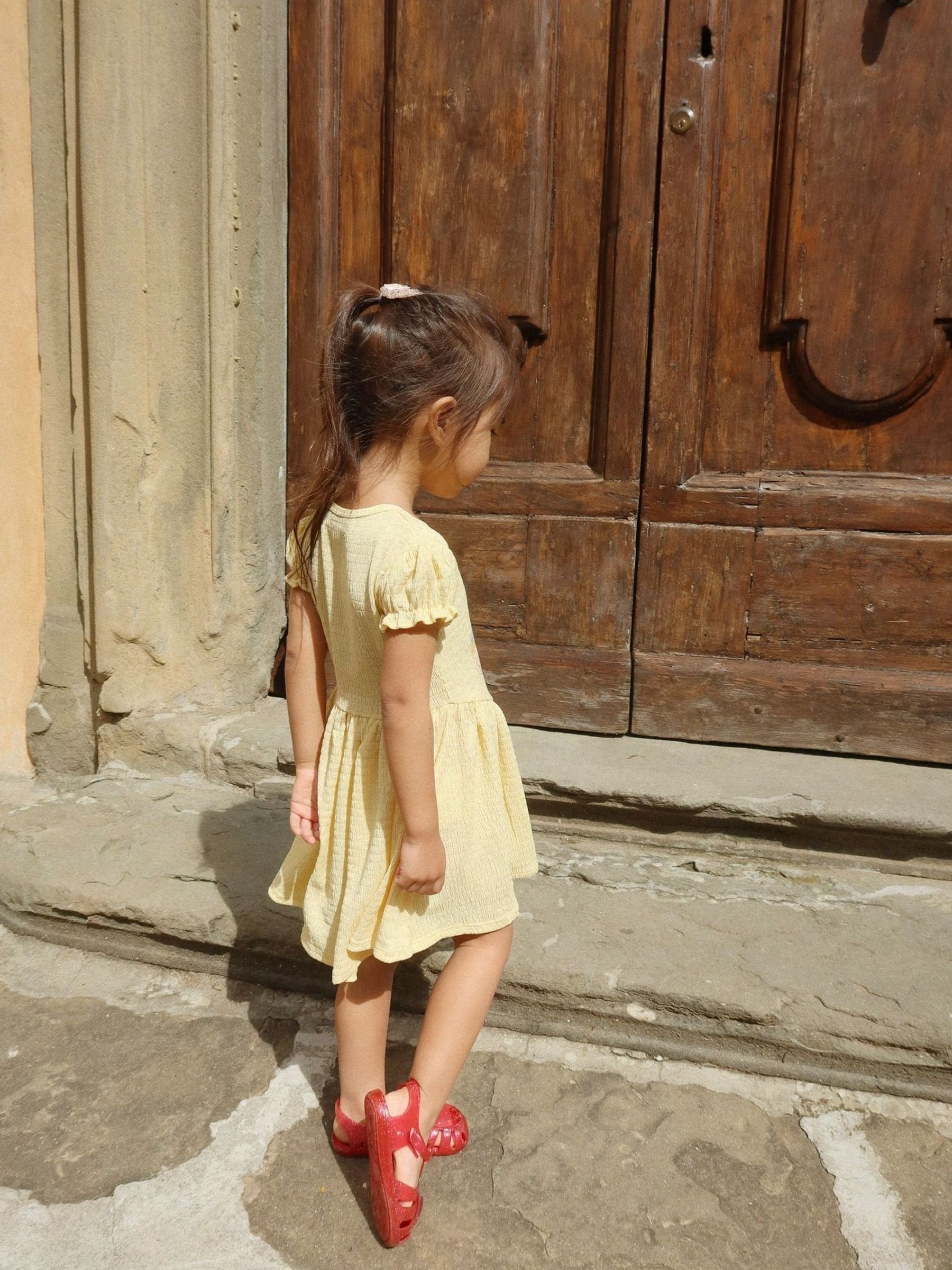Buy Konges Sløjd Yellow Solilja Dress from Next USA