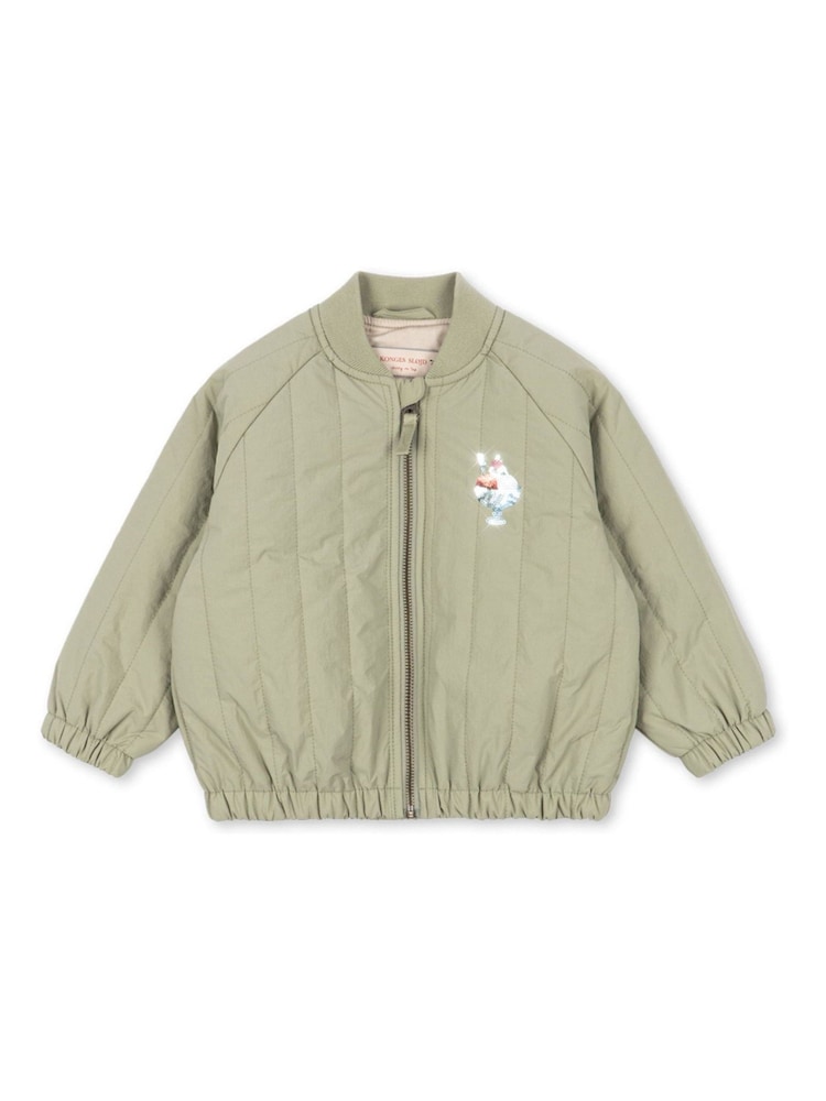 Konges Sløjd Juno Sequin Ice Back Graphic Bomber Jacket - Изображение 1 6