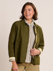 Brakeburn Emilia Cropped Trench Coat - صورة 1 من 6