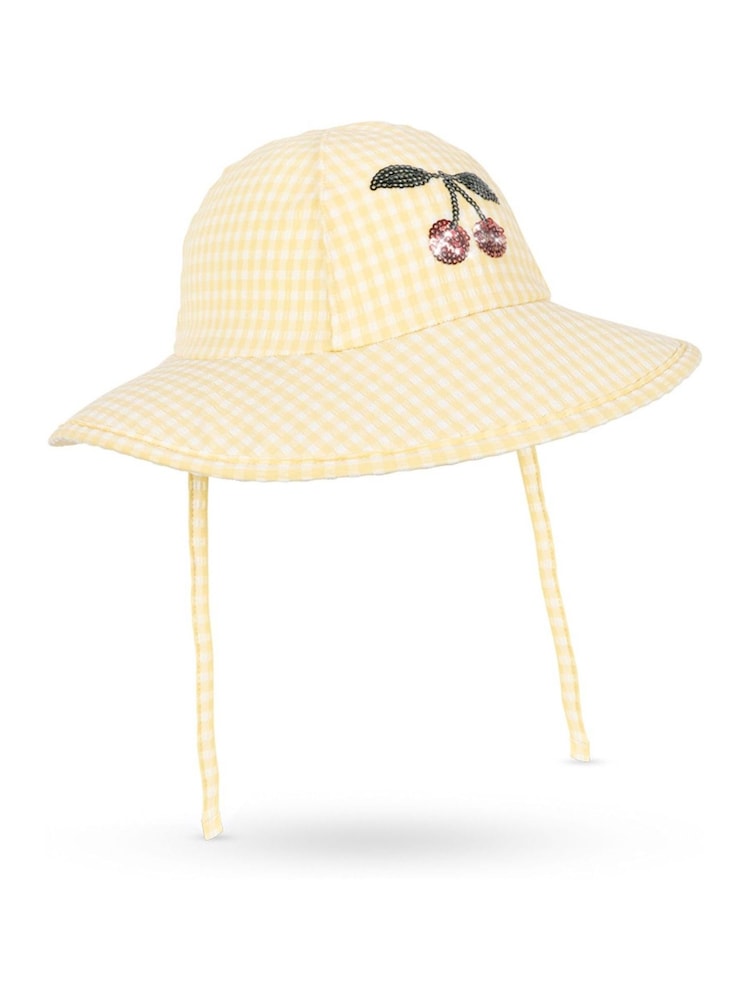 Konges Sløjd Yellow Etta UV Swim Hat - Image 2 of 3 Konges Sløjd Yellow Etta UV Swim Hat - Image 2 of 3