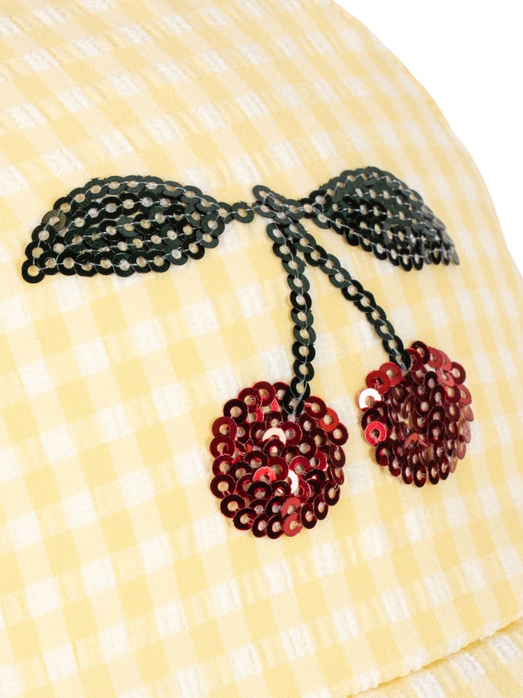 Konges Sløjd Yellow Etta UV Swim Hat - Image 3 of 3 Konges Sløjd Yellow Etta UV Swim Hat - Image 3 of 3